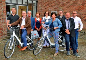 Aankoop twee electrische fietsen stad Ninove Persregio Dender