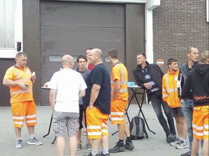 ILvA personeel in staking Persregio Dender