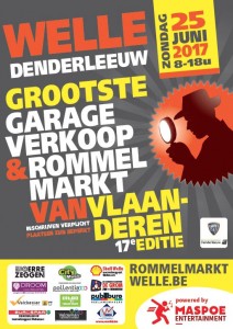 Welle rommelmarkt affiche 2017 Persregio Dender