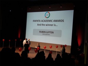 Ruben Luyten wint Kwintana Academie Award Persregio Dender