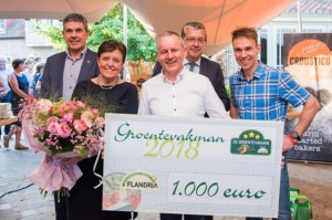 Fijnproevertje uit Hofstade wint prijs Groenteman van het jaar Persregio Dender