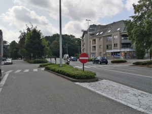 Burgemeestersplein in Aalst aan stadspark Persregio Dender