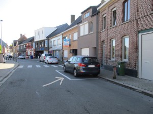 Parkeerplaats in Nieuwstraat zorgt voor gevaar Persregio Dender